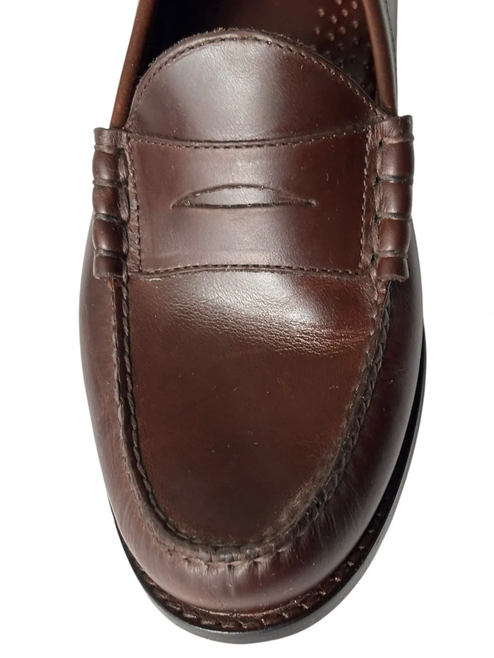 J. Crew Camden Leather Loafer w/ leather soles in Whiskey SP 2025 BJ009 |size 10